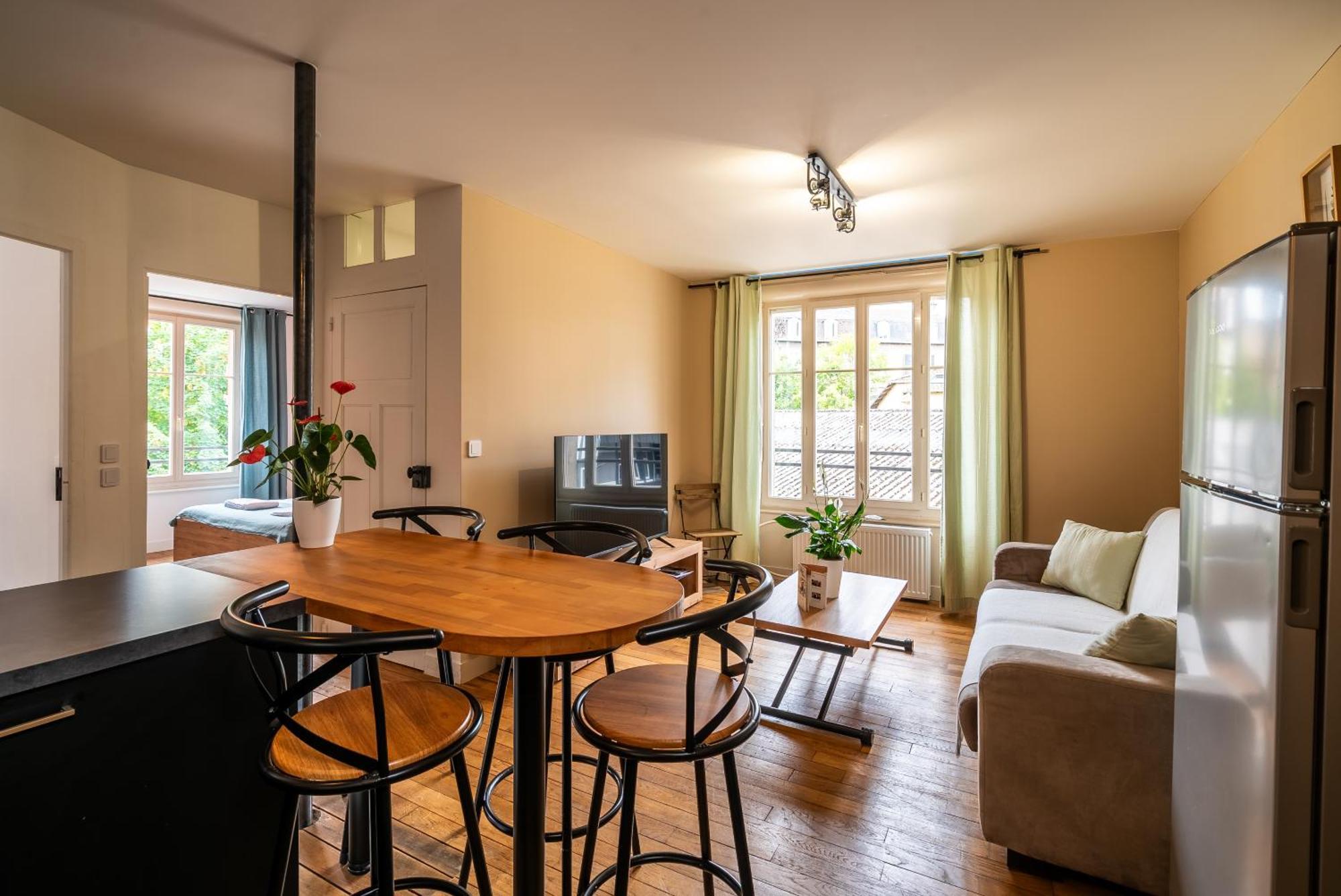 Mon Appart'Hotel - Gare De Limoges - Appartement Familial - Parking En Supp Esterno foto