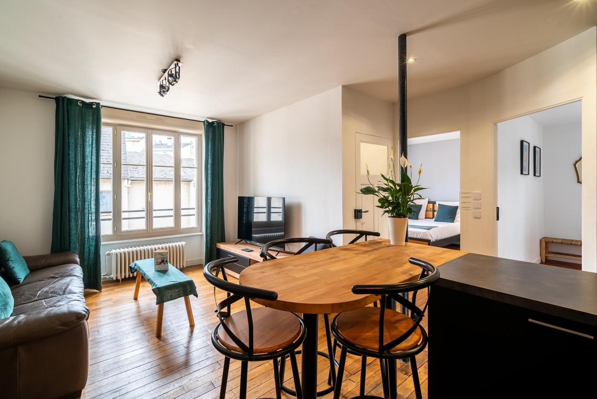 Mon Appart'Hotel - Gare De Limoges - Appartement Familial - Parking En Supp Esterno foto